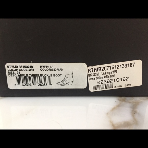 R13 Ankle Boots NEW WITH BOX! - Picture 10 of 10